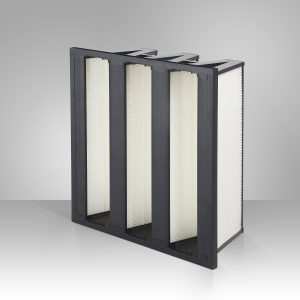 V-Cell filters with 3 sections