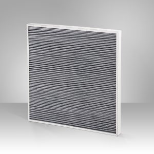 Deep Pleat Pure with white frame