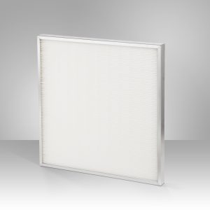 Deep Pleat with grey frame