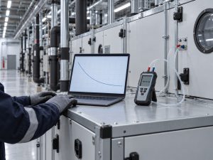 Commissioning pressure measurement