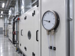 Differential-pressure gauge after retrofit