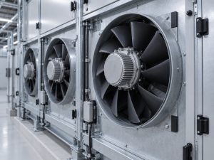 EC plug fan wall