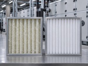 Glassfibre vs nanofibre media