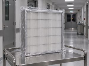 H14 HEPA panel in protective foil