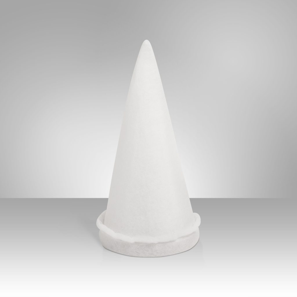 Duct filters in shape of a cone.